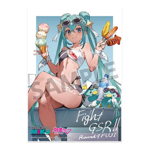 『初音ミク』レーシングミク 2023 ビジュアルアクリルプレート Rd.4 FUJI ver.